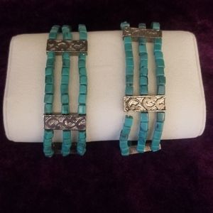 Bracelet with Turquoise Stones